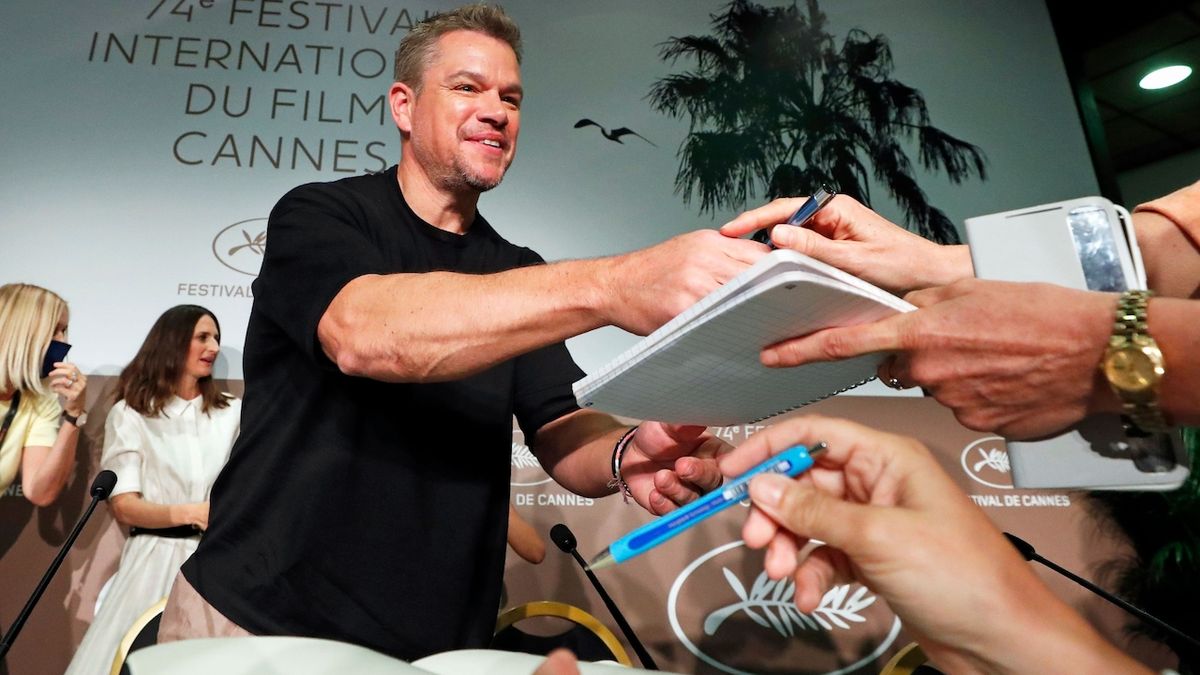 Matt Damon v Cannes: Miluji to, co dělám